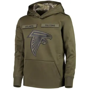 Atlanta falcons salute 2025 to service hoodie