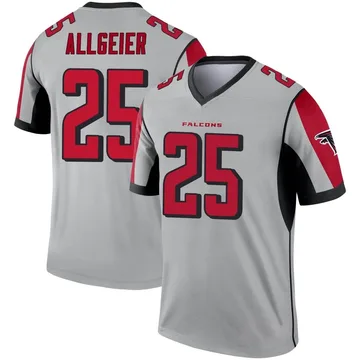 Youth Atlanta Falcons Tyler Allgeier Legend Inverted Silver Jersey By Nike